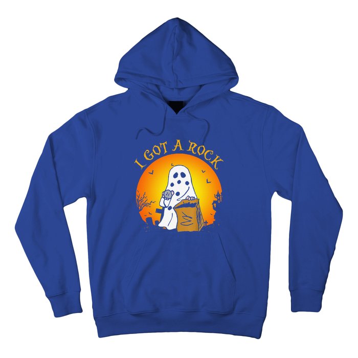 I Got A Rock Halloween Gift For Funny Funny Hoodie