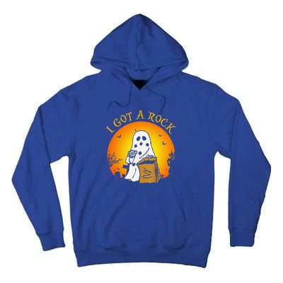 I Got A Rock Halloween Gift For Funny Funny Tall Hoodie