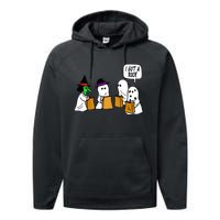 I Got A Rock Halloween Trick Or Treat Performance Fleece Hoodie