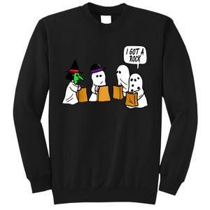 I Got A Rock Halloween Trick Or Treat Sweatshirt