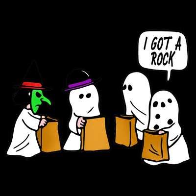 I Got A Rock Halloween Trick Or Treat T-Shirt