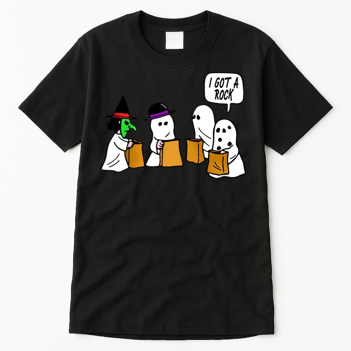 I Got A Rock Halloween Trick Or Treat Tall T-Shirt