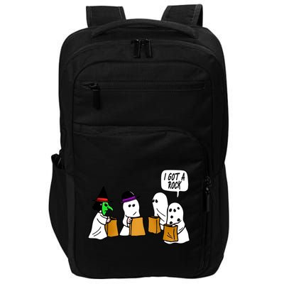 I Got A Rock Halloween Trick Or Treat Impact Tech Backpack