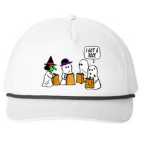 I Got A Rock Halloween Trick Or Treat Snapback Five-Panel Rope Hat