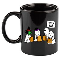 I Got A Rock Halloween Trick Or Treat 11oz C Handle Ceramic Mug