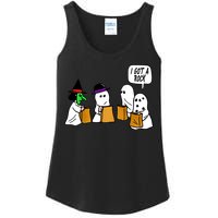 I Got A Rock Halloween Trick Or Treat Ladies Essential Tank