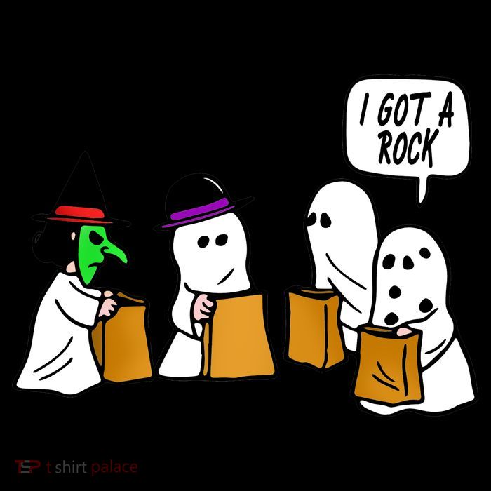 I Got A Rock Halloween Trick Or Treat Tank Top
