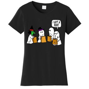 I Got A Rock Halloween Trick Or Treat Women's T-Shirt