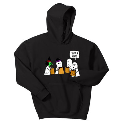 I Got A Rock Halloween Trick Or Treat Kids Hoodie