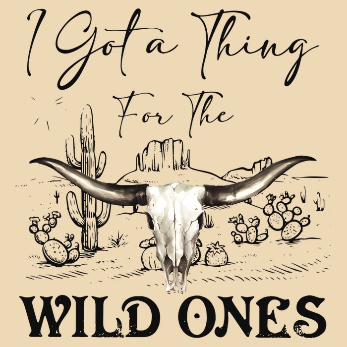 I Got A Thing For The Wild Ones Western Zip Tote Bag