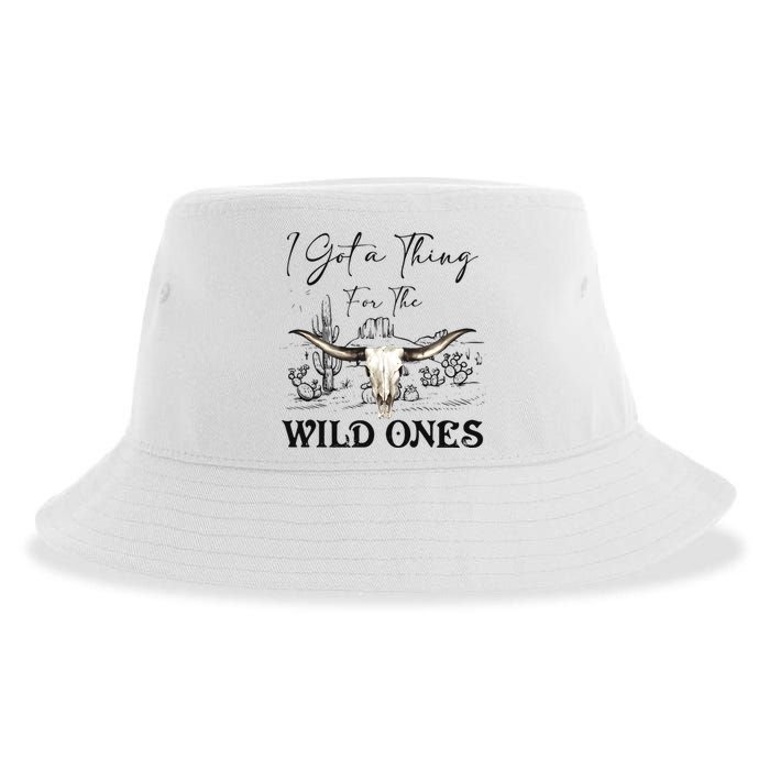 I Got A Thing For The Wild Ones Western Sustainable Bucket Hat