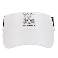 I Got A Thing For The Wild Ones Western Adult Drive Performance Visor