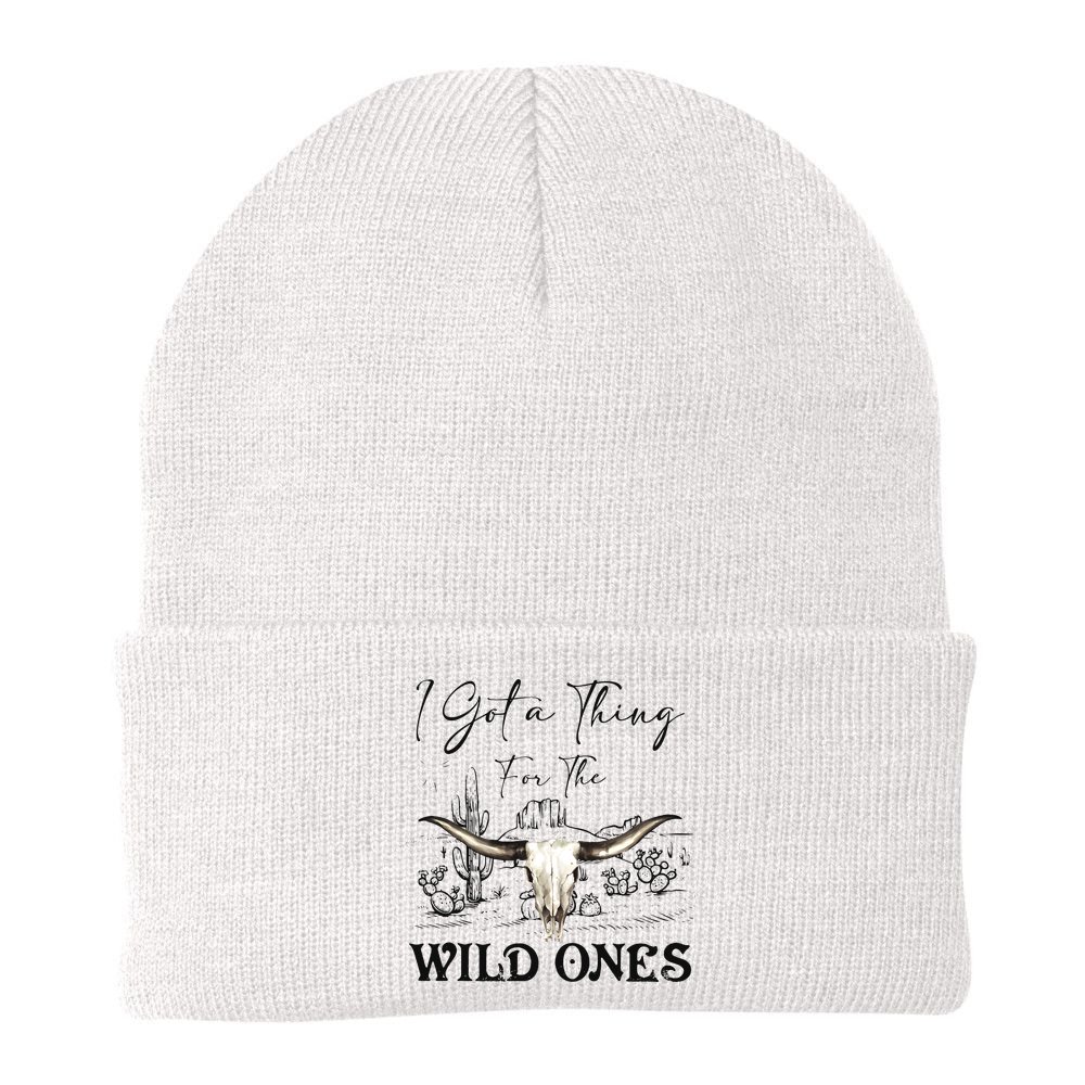 I Got A Thing For The Wild Ones Western Beanie