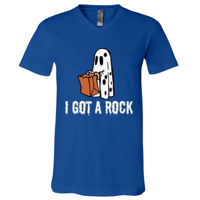 I Got A Rock Halloween V-Neck T-Shirt