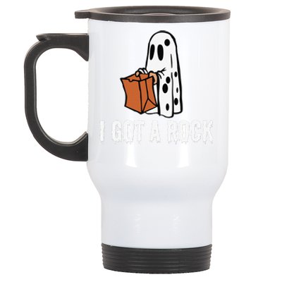 I Got A Rock Halloween Stainless Steel Travel Mug