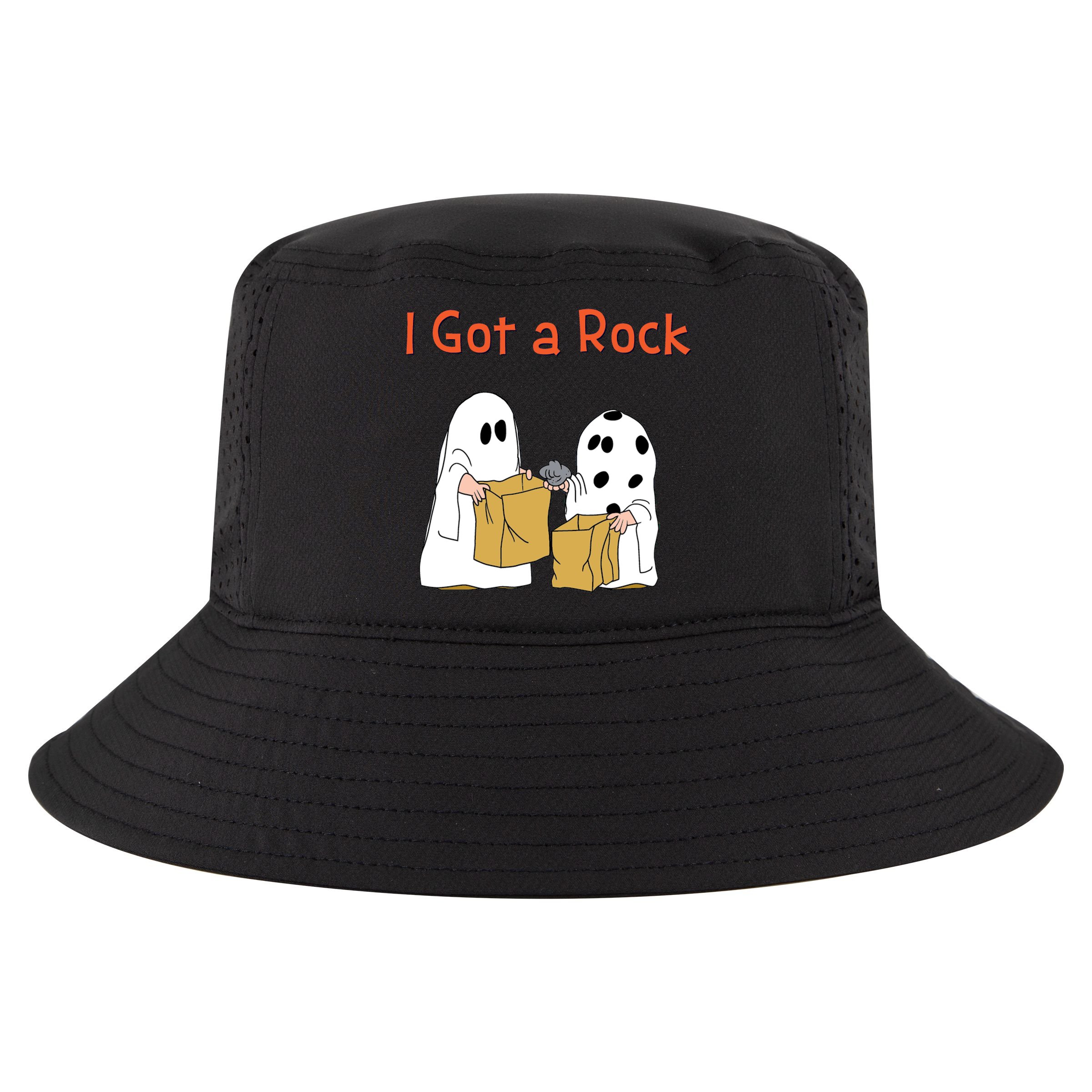 I Got A Rock Lazy Day Halloween Costume Funny Trick Or Treat Cool Comfort Performance Bucket Hat
