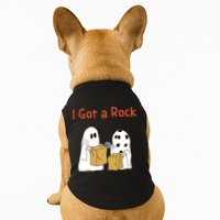 I Got A Rock Lazy Day Halloween Costume Funny Trick Or Treat Doggie Tank