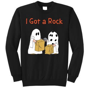 I Got A Rock Lazy Day Halloween Costume Funny Trick Or Treat Sweatshirt