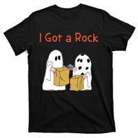 I Got A Rock Lazy Day Halloween Costume Funny Trick Or Treat T-Shirt