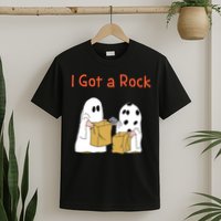 I Got A Rock Lazy Day Halloween Costume Funny Trick Or Treat T-Shirt