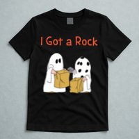 I Got A Rock Lazy Day Halloween Costume Funny Trick Or Treat T-Shirt