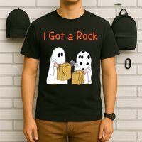 I Got A Rock Lazy Day Halloween Costume Funny Trick Or Treat T-Shirt