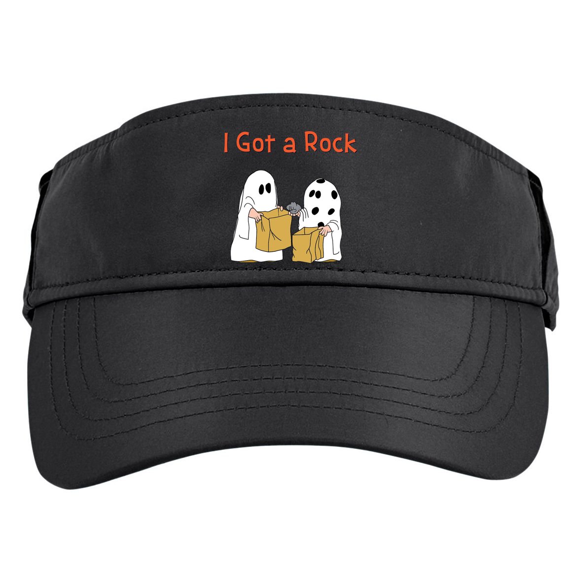 I Got A Rock Lazy Day Halloween Costume Funny Trick Or Treat Adult Drive Performance Visor