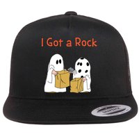 I Got A Rock Lazy Day Halloween Costume Funny Trick Or Treat Flatbill Hat