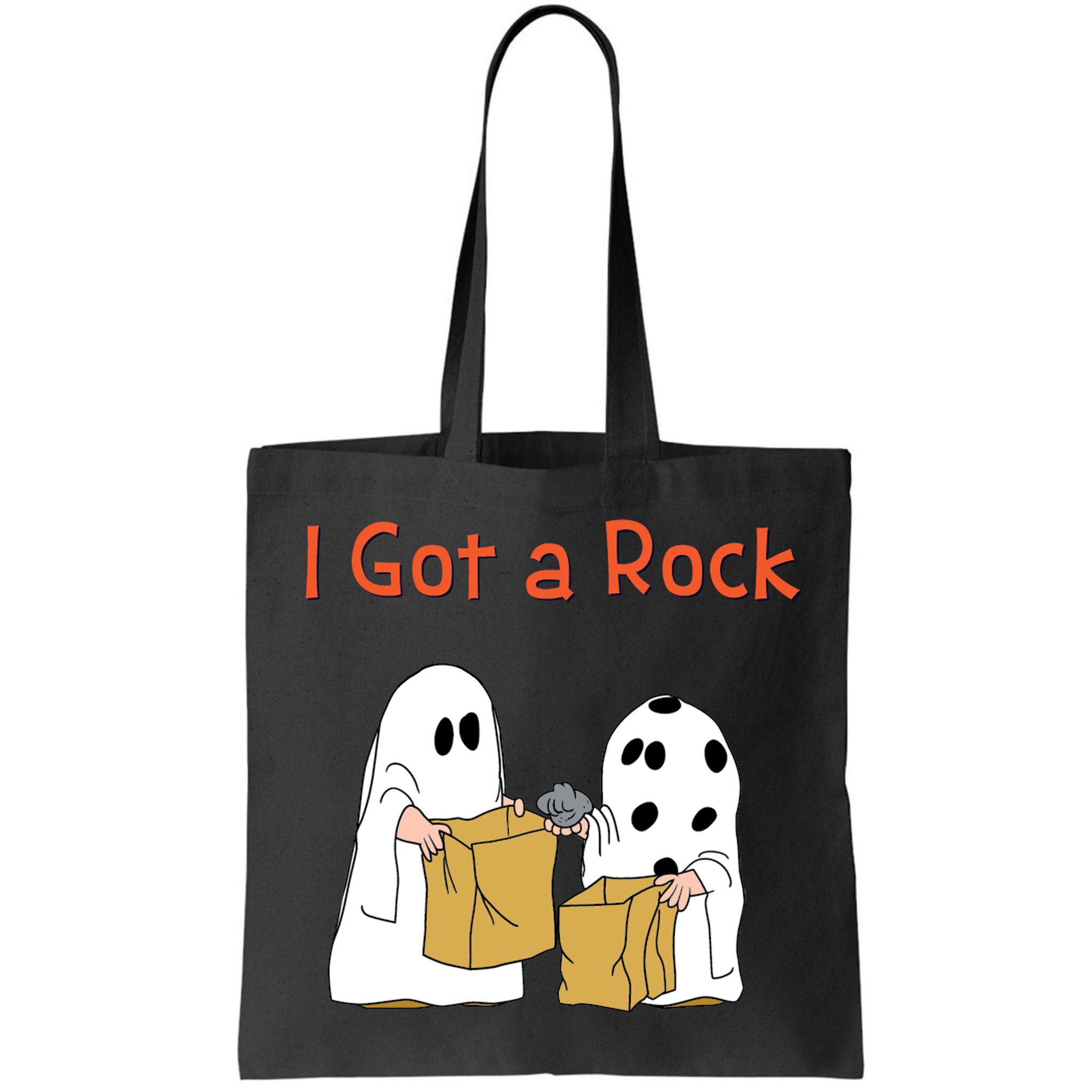 I Got A Rock Lazy Day Halloween Costume Funny Trick Or Treat Bag