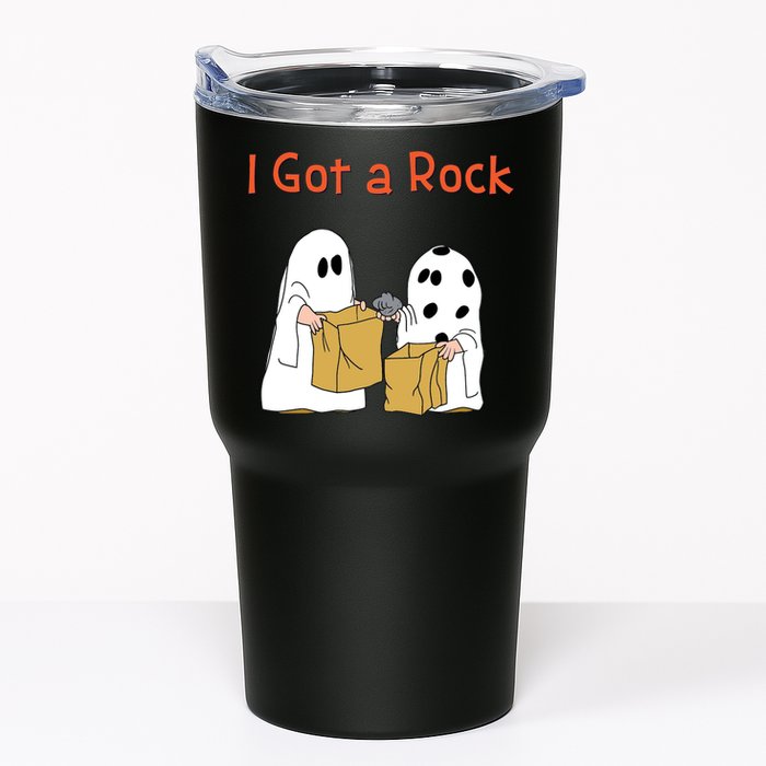 I Got A Rock Lazy Day Halloween Costume Funny Trick Or Treat Tumbler
