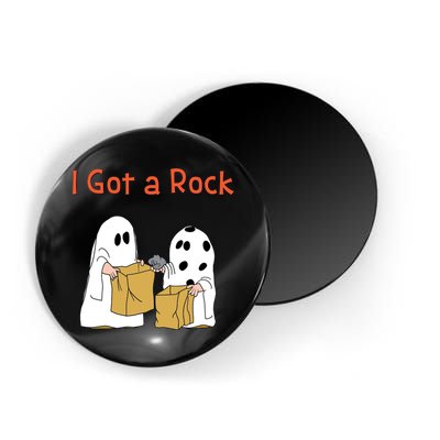 I Got A Rock Lazy Day Halloween Costume Funny Trick Or Treat Magnet