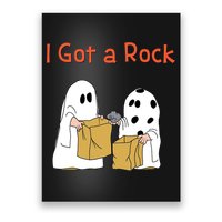 I Got A Rock Lazy Day Halloween Costume Funny Trick Or Treat Poster