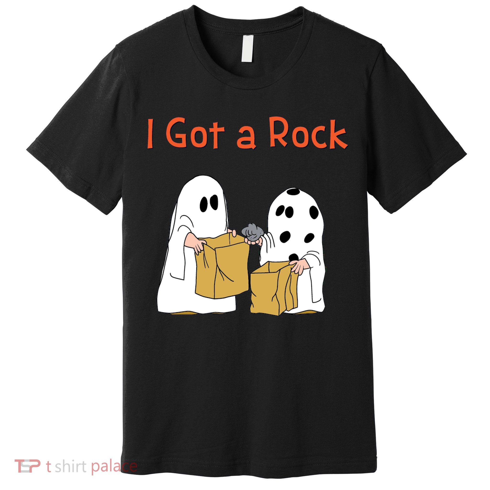 I Got A Rock Lazy Day Halloween Costume Funny Trick Or Treat Premium T-Shirt