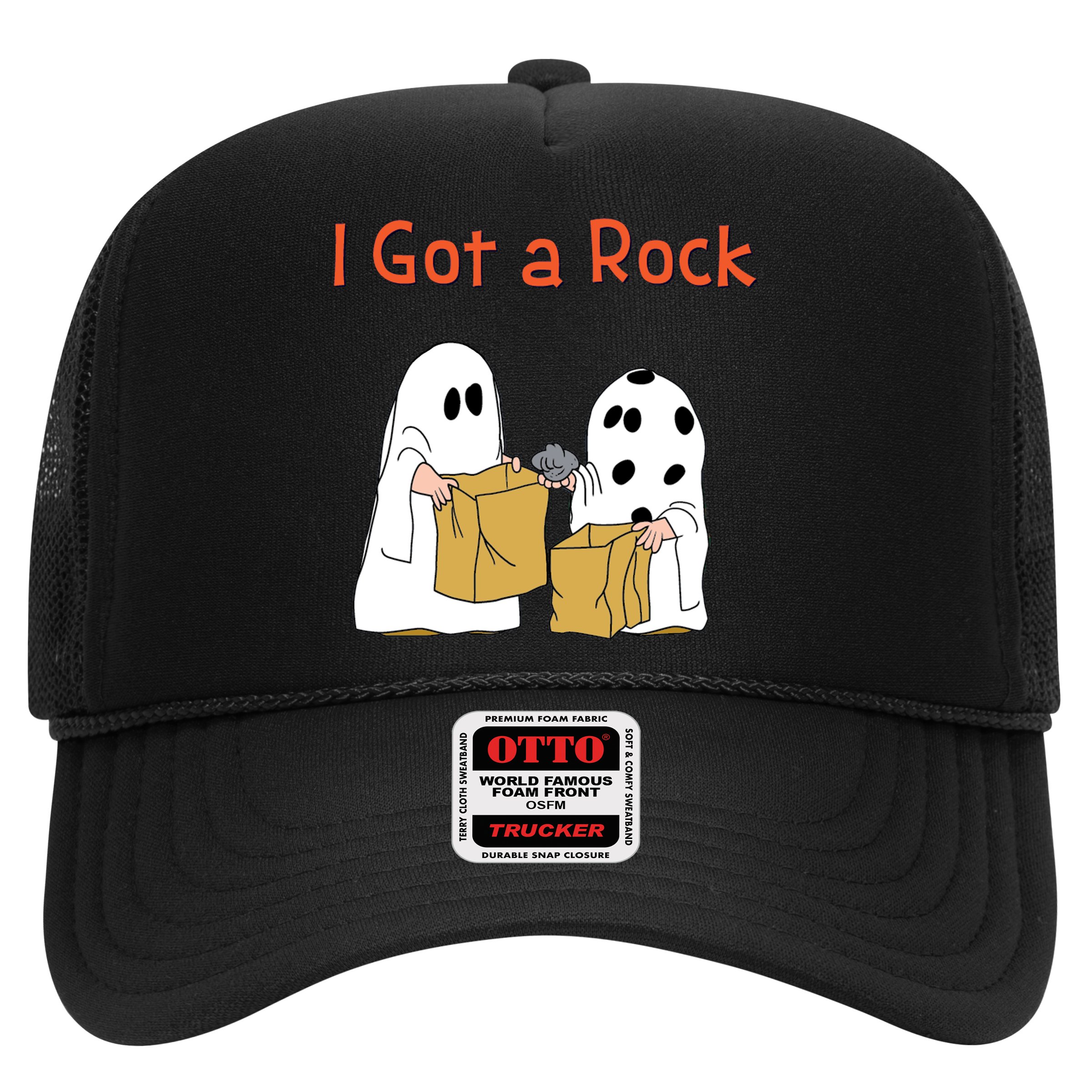 I Got A Rock Lazy Day Halloween Costume Funny Trick Or Treat Hat