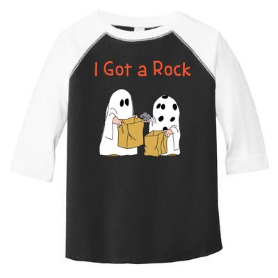 I Got A Rock Lazy Day Halloween Costume Funny Trick Or Treat Toddler Fine Jersey T-Shirt