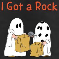 I Got A Rock Lazy Day Halloween Costume Funny Trick Or Treat Golf Towel