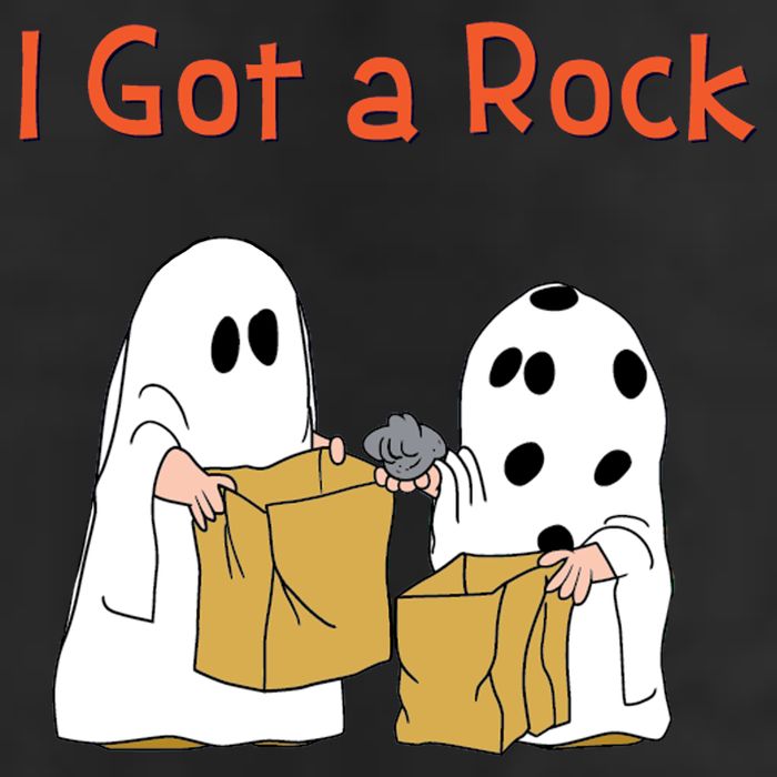 I Got A Rock Lazy Day Halloween Costume Funny Trick Or Treat Golf Towel