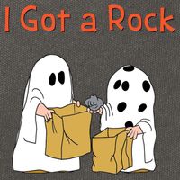 I Got A Rock Lazy Day Halloween Costume Funny Trick Or Treat Cotton Canvas Backpack