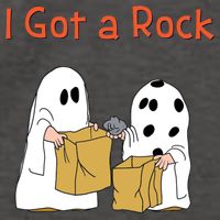 I Got A Rock Lazy Day Halloween Costume Funny Trick Or Treat Vector Backpack