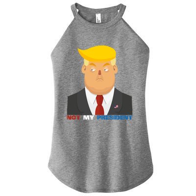 Impeach Gift Anti Trump Not My President Election 2020 Gift Cool Gift Women’s Perfect Tri Rocker Tank