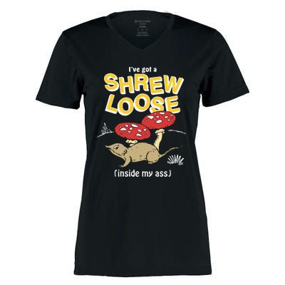 I’Ve Got A Shrew Loose Inside My Ass Women's Momentum V-Neck T-Shirt