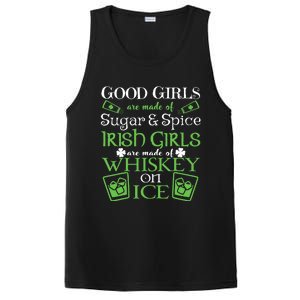 Irish Girl Are Whiskey On Ice St. Patrick's Day PosiCharge Competitor Tank