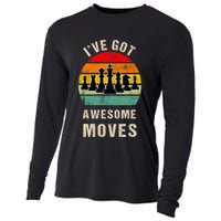 I've Got Awesome Moves Chess Player Funny Chess Player Cooling Performance Long Sleeve Crew