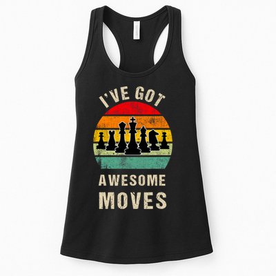 I've Got Awesome Moves Chess Player Funny Chess Player Womens Tank Top
