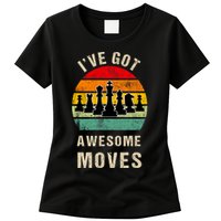 I've Got Awesome Moves Chess Player Funny Chess Player Womens T-Shirt