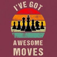 I've Got Awesome Moves Chess Player Funny Chess Player 16oz Travel Tumbler