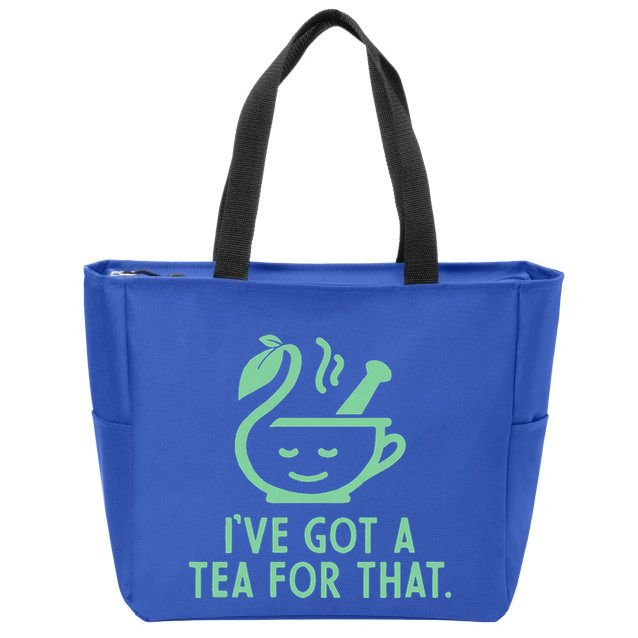 IVe Got A Tea For That. Zip Tote Bag