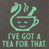 IVe Got A Tea For That. Cotton Canvas Backpack