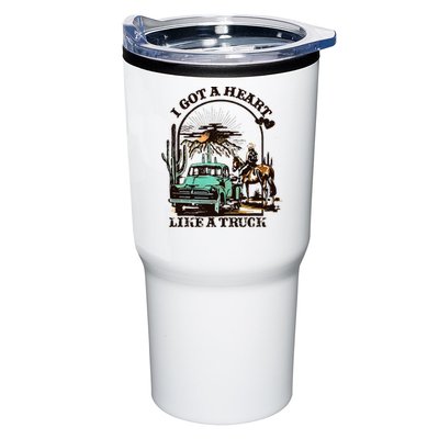 I Got A Heart Like A Truck Western Country Music Cowboy Tumbler