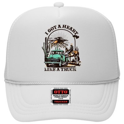 I Got A Heart Like A Truck Western Country Music Cowboy Trucker Hat